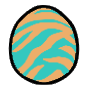 Azure Rathalos egg pattern 124