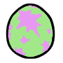 Emerald Congalala egg pattern 189