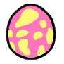 Crimson Qurupeco egg pattern 192