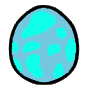 Blue Yian Kut-ku egg pattern 48
