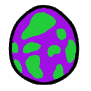 Purple Gypceros egg pattern 71